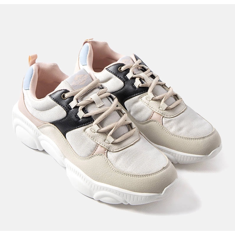 Lee Cooper LCWL-20-39-031 beige sneakers 1