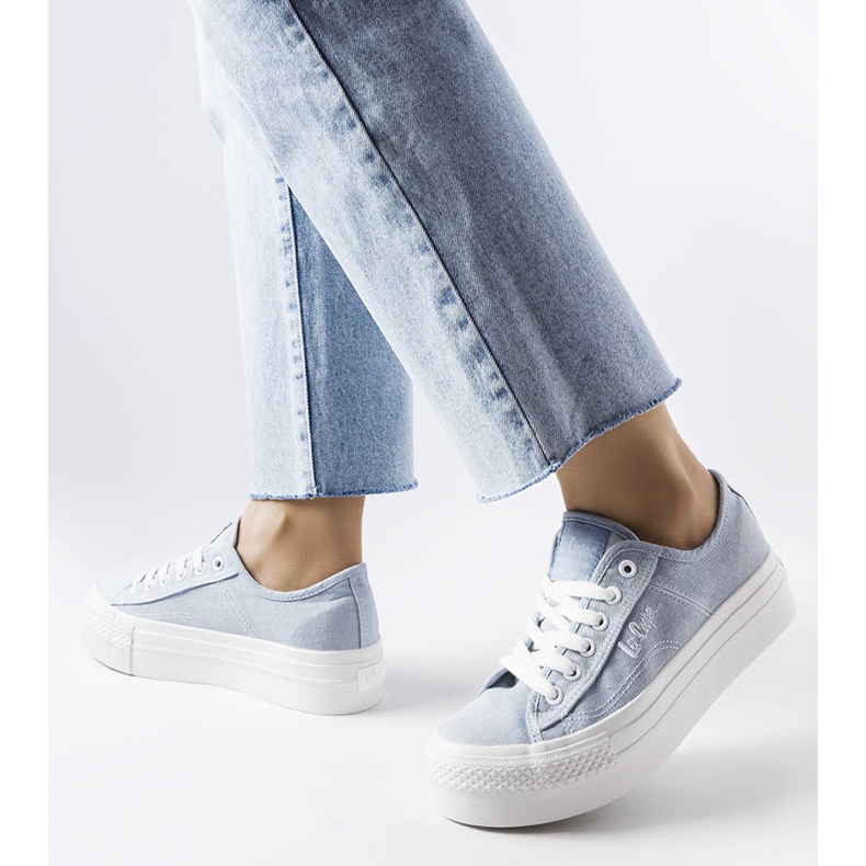 Blue sneakers Lee Cooper LCW-22-31-0891L 2