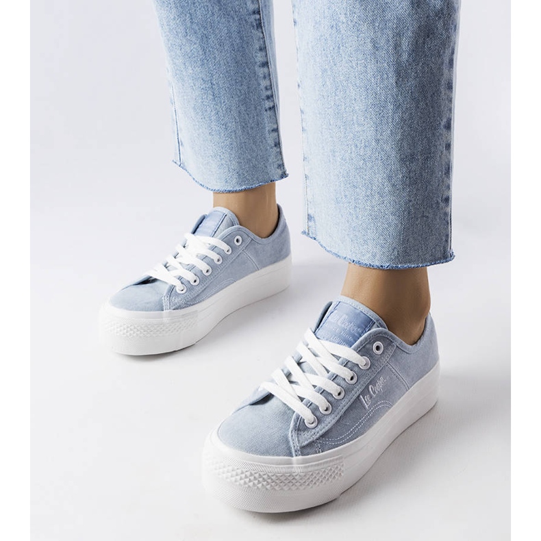 Blue sneakers Lee Cooper LCW-22-31-0891L 1
