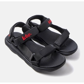 Lee Cooper Black sports sandals LCW-23-34-1696M 1 Lee Cooper Black sports sandals LCW-23-34-1696M 1