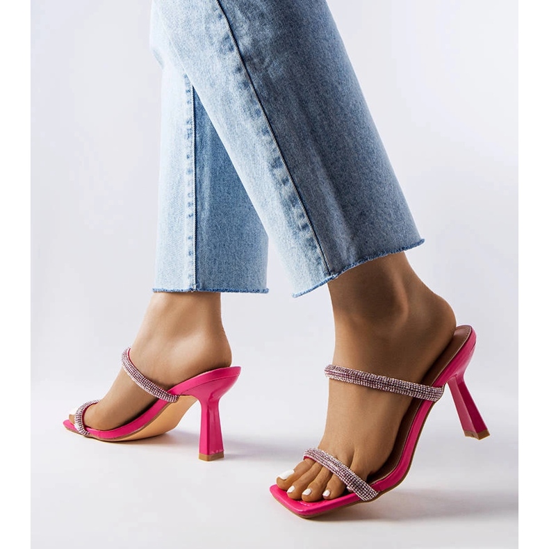 Inna Pink Evelina high-heeled flip-flops 1