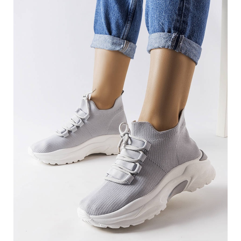 Helin gray sneakers grey 1