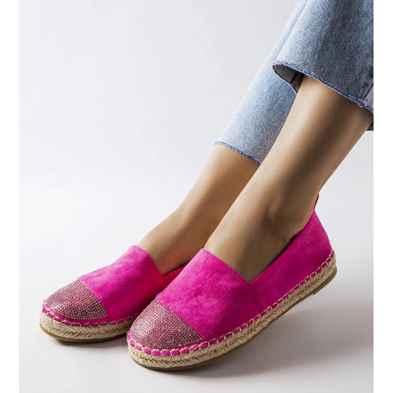 Pink platform espadrilles from Magali 2