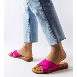Tiana pink slippers 2