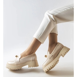 Inna Beige lacquered shoes from Stella 1
