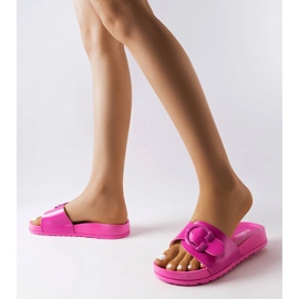 Inna Pink slides with a buckle from Généreux 2