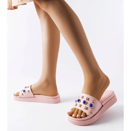 Pink decorated slides from Montesarchio 2