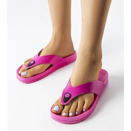 Pink platform flip-flops from Elide 1