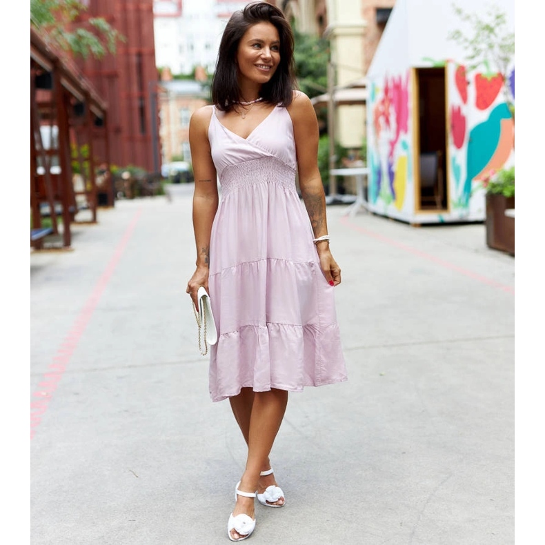 White ballerinas with a flower 1