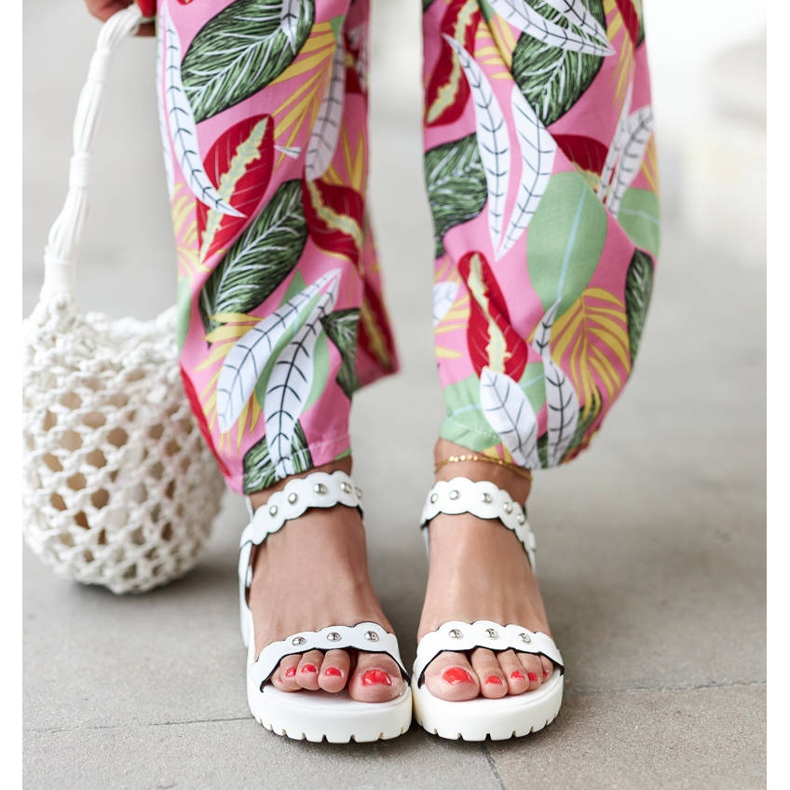 White block sandals from Donizetti 1