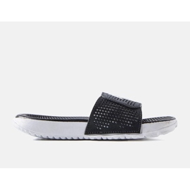 Black and white rubber slippers from Athens 2