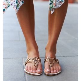 Brown elegant flip flops from Buttapietra 1