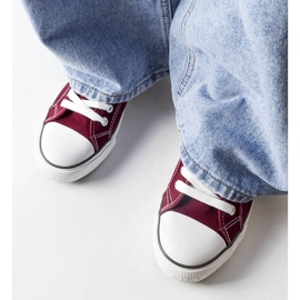 Burgundy Lee Cooper LCW-22-31-0864L sneakers red 1 Burgundy Lee Cooper LCW-22-31-0864L sneakers red 1