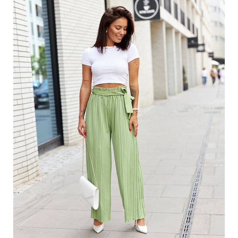 Golden slides on a pin with Ortensio zircons 1