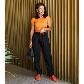 Orange platform slides from Colonnello 1