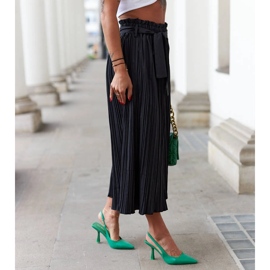 Green heeled pumps from Quirico 1