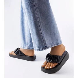 Black flops with a gather 2