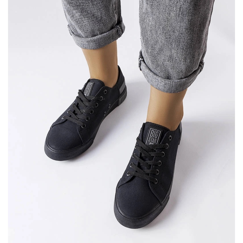 Big Star LL274038 black sneakers 1