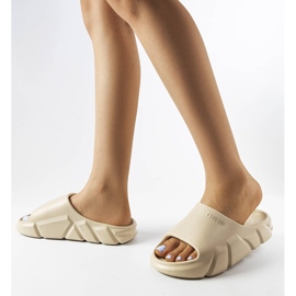 Beige Big Star slippers LL274593 2