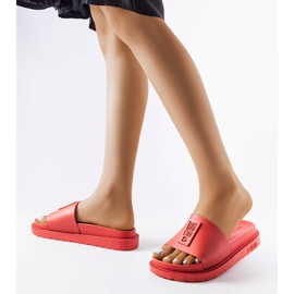 Big Star red slippers LL274430 2