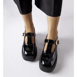 Black shoes Karino 4821/090-P BLACK/NAPLAK 2