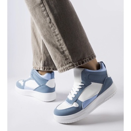 Blue Adite high-top sneakers 1