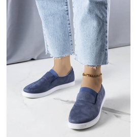 PA1 Blue eco-suede sneakers from Jamal 1 PA1 Blue eco-suede sneakers from Jamal 1