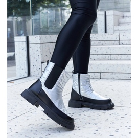 Galvani metallic insulated snow boots silver 1 Galvani metallic insulated snow boots silver 1