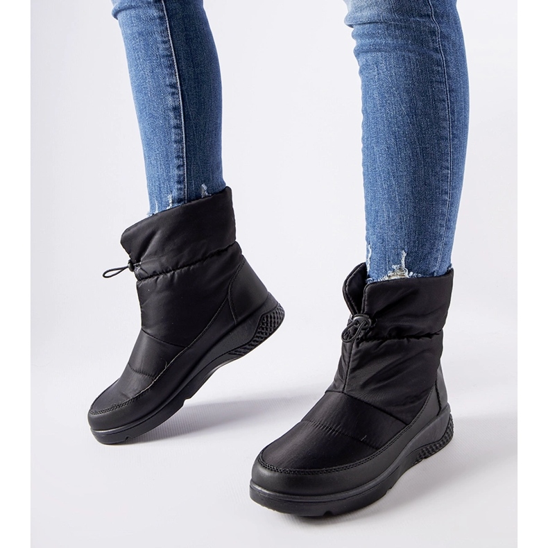 Black tx5002 Black snow boots 1 Black tx5002 Black snow boots 1