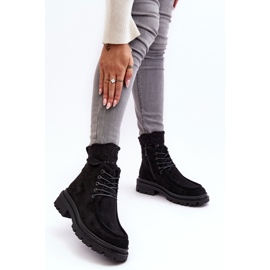 Women's Ankle Boots with Zipper, Black Apolosi 3