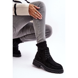 Women's Ankle Boots with Zipper, Black Apolosi 6