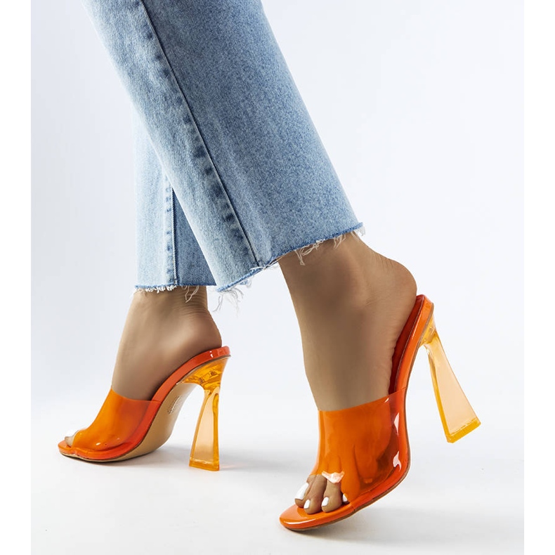 Orange transparent slides from Clichy 2