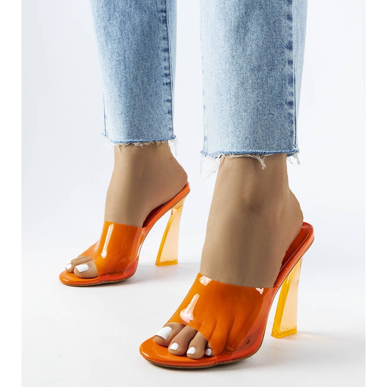 Orange transparent slides from Clichy 1