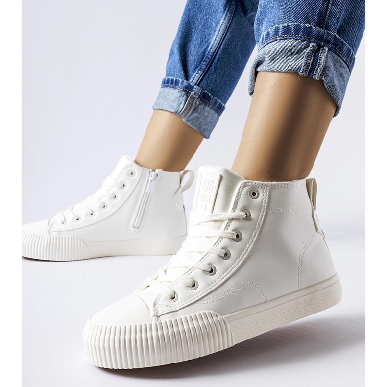 White insulated sneakers Big Star MM274017 1 White insulated sneakers Big Star MM274017 1