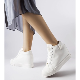 White Big Star MM274002 wedge sneakers 1 White Big Star MM274002 wedge sneakers 1