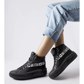 Black insulated sneakers Big Star MM274010 1