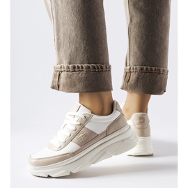 White Big Star MM274500 sneakers beige 2 White Big Star MM274500 sneakers beige 2