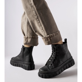 Black insulated sneakers Big Star MM274625 1