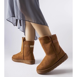Brown snow boots Big Star KK274616 1