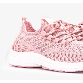 Pink Merja sports sneakers 1