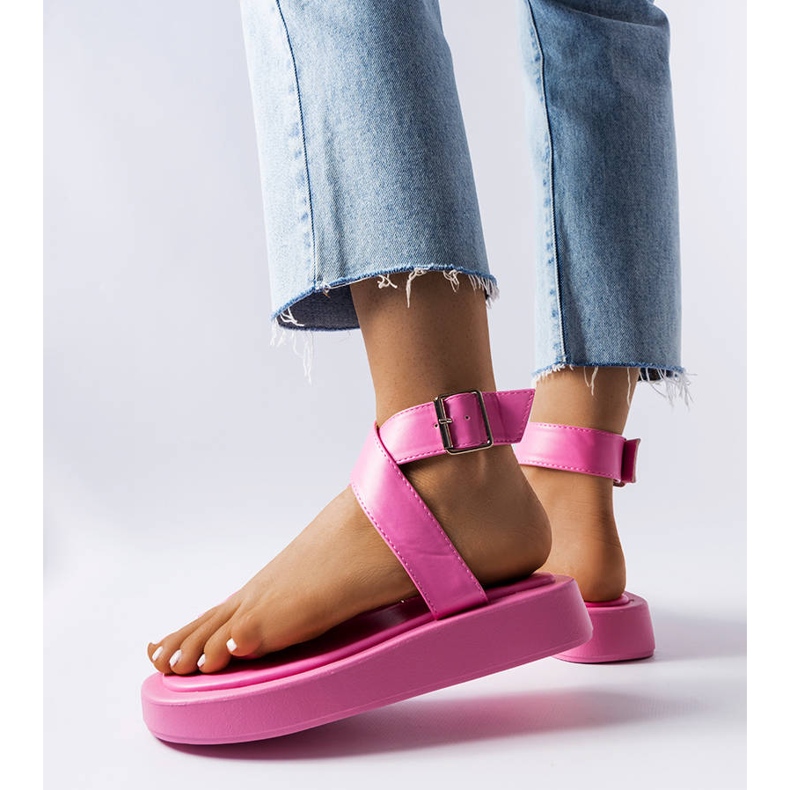 BM Pink platform sandals from Beauchamp 1
