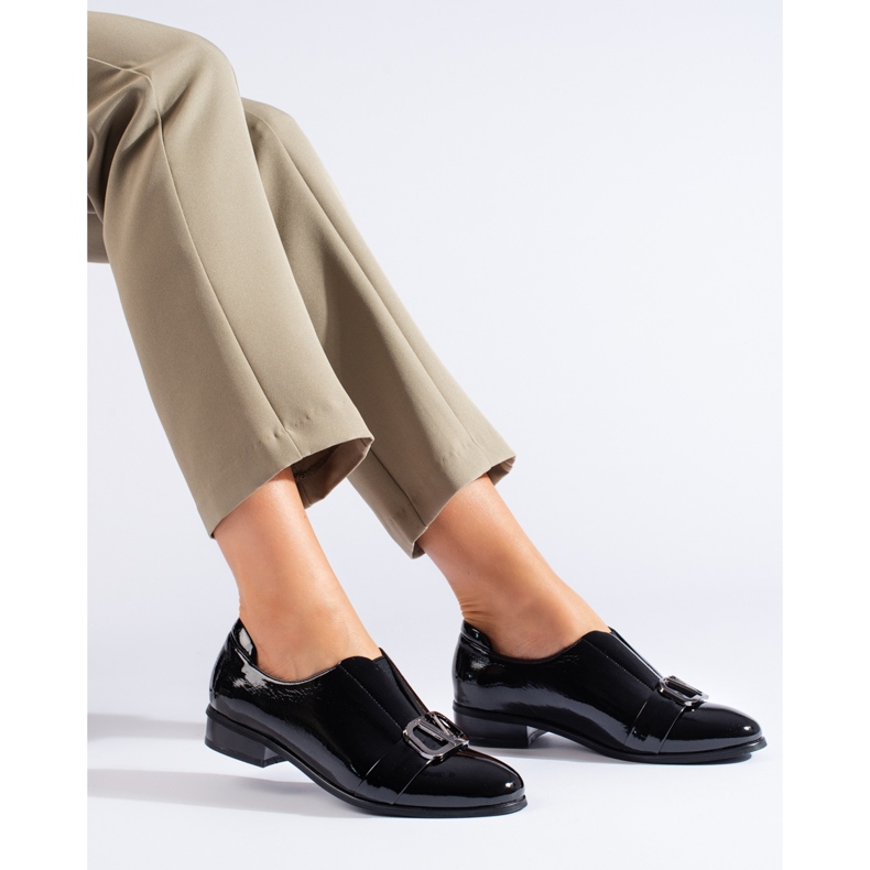 Elegant black shoes by W. Potocki 1