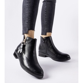 Black insulated classic Corciano ankle boots 1