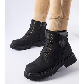 Black insulated Doutor boots 1