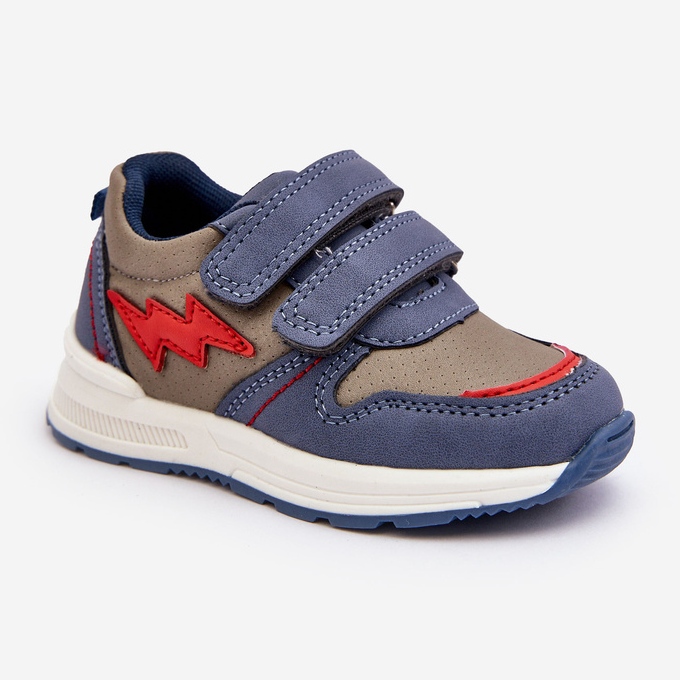 News Children's Velcro Sports Shoes Blue Hemmani 1 News Children's Velcro Sports Shoes Blue Hemmani 1