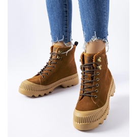 Brown leather workers Big Star KK274520 1