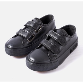 Black children's sneakers Big Star KK374092 1