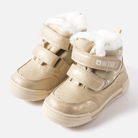 Big Star KK374189 children's snow boots beige 1
