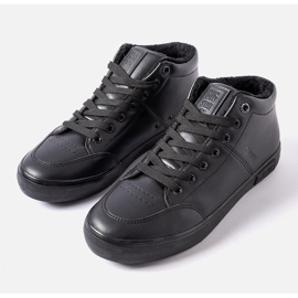 Black insulated men's shoes Big star KK174348 1