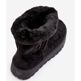 PS1 Black Abrams Women's Fur-Insulated Snow Boots 2